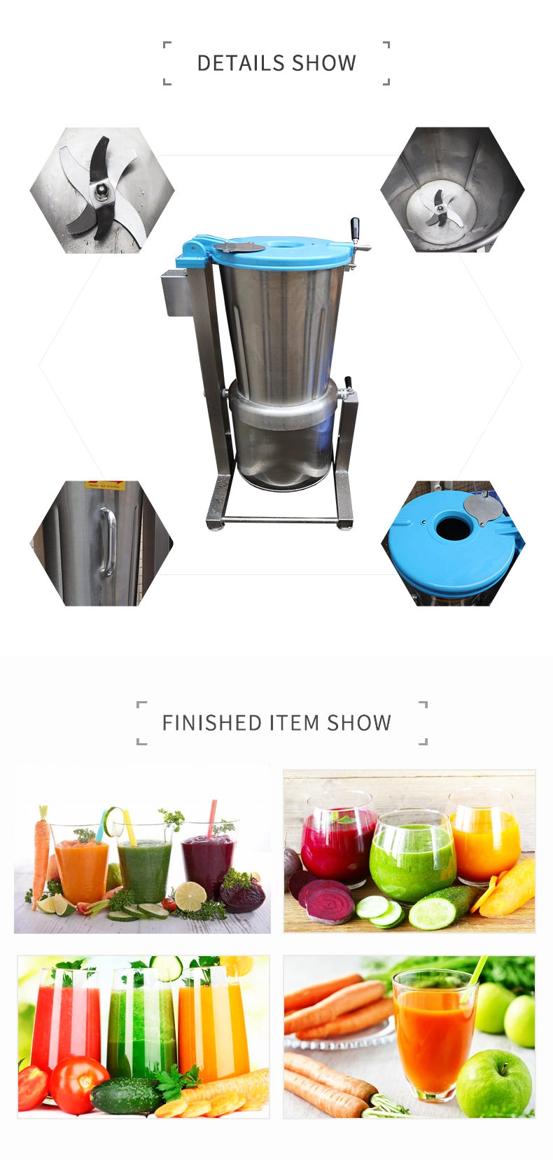 Orange Lemon Apple Pear Juice Extractor Fruit Vegetable Juicer Blender