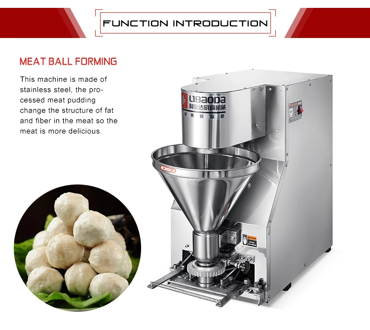 1500W Electric Automatic Commercial Meatball Beat Grinder Mincer Machine Fish Meat Ball Beater Beef Ball Beating Machine