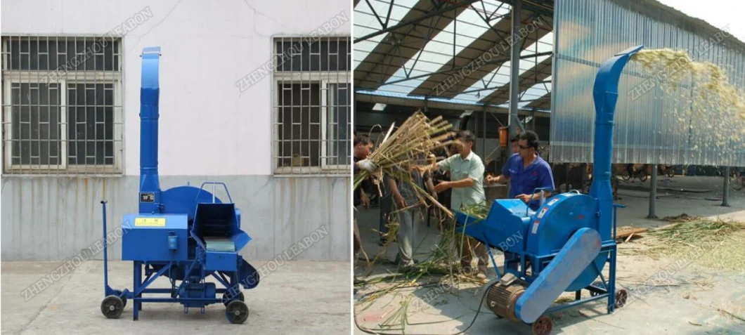 Customizable Mini Chaff Chopper Cattle Sheep Feed Grass Cutting Machine Hay Cutter Chopping Machine for Farm Use