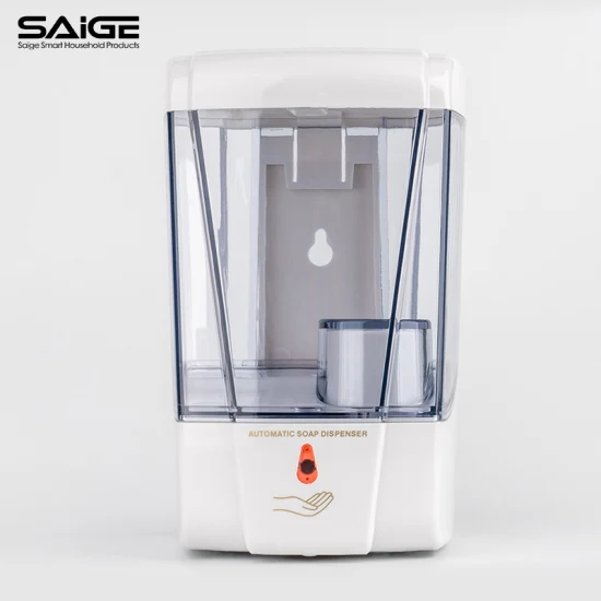 Saige 700ml Hotel Wall Mounted Auto Sensor Touchless Automatic Gel Liquid Soap Dispenser